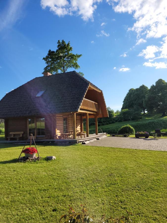 Brivdienu Maja Ar Pirti "Strautkalni" Ieriki Buitenkant foto