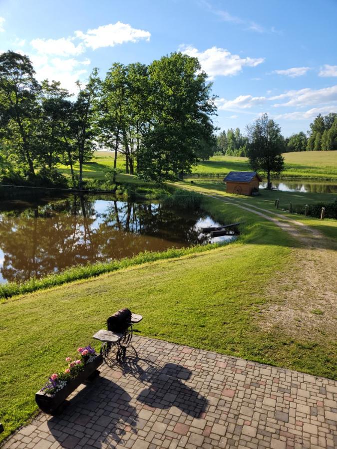 Brivdienu Maja Ar Pirti "Strautkalni" Ieriki Buitenkant foto
